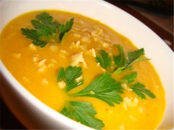 Суп-пюре  из болгарского перца